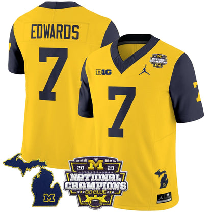 MW 2023 National Champions Patch Vapor Jersey V6