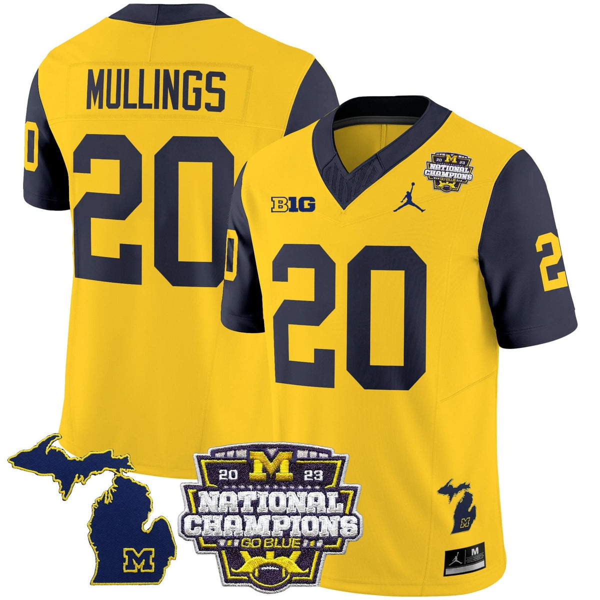 MW 2023 National Champions Patch Vapor Jersey V6