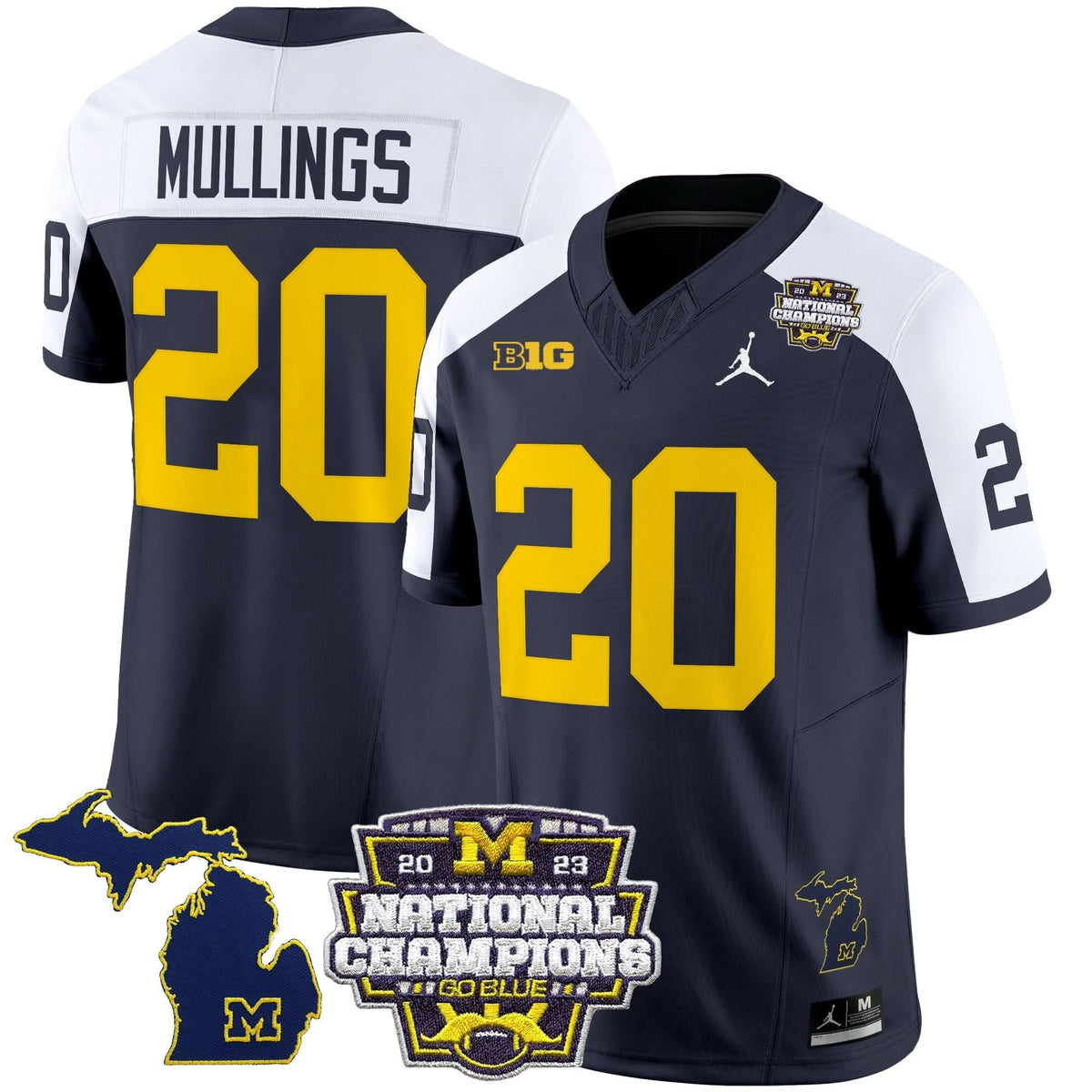MW 2023 National Champions Patch Vapor Jersey V6
