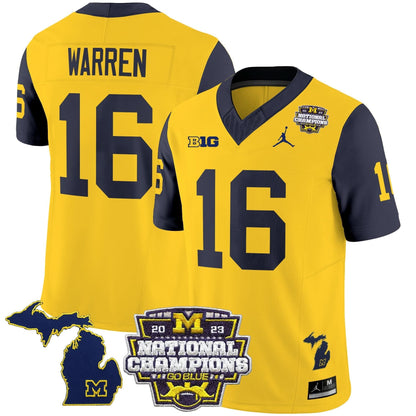 MW 2023 National Champions Patch Vapor Jersey V6