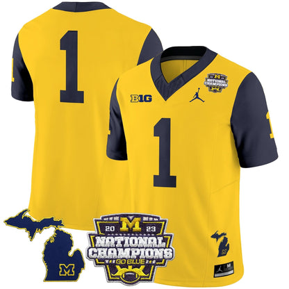 MW 2023 National Champions Patch Vapor Jersey V6