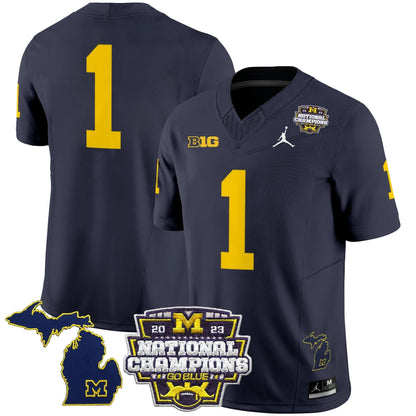 MW 2023 National Champions Patch Vapor Jersey V6