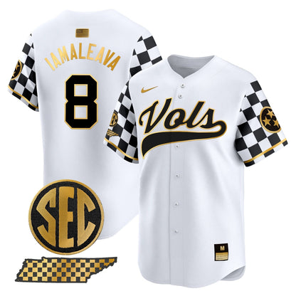 TV Checkerboard 2024 Vapor Premier Limited Baseball Jersey - Stitched