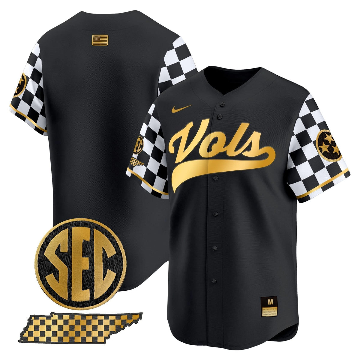 TV Checkerboard 2024 Vapor Premier Limited Baseball Jersey - Stitched