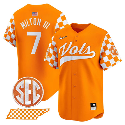 TV Checkerboard 2024 Vapor Premier Limited Baseball Jersey - Stitched
