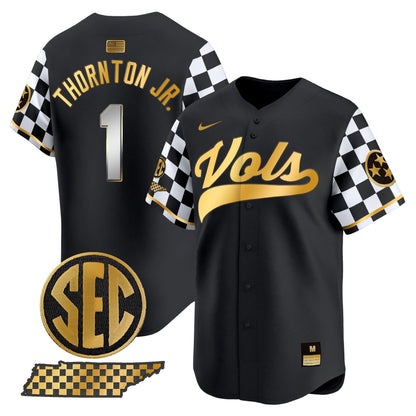 TV Checkerboard 2024 Vapor Premier Limited Baseball Jersey - Stitched