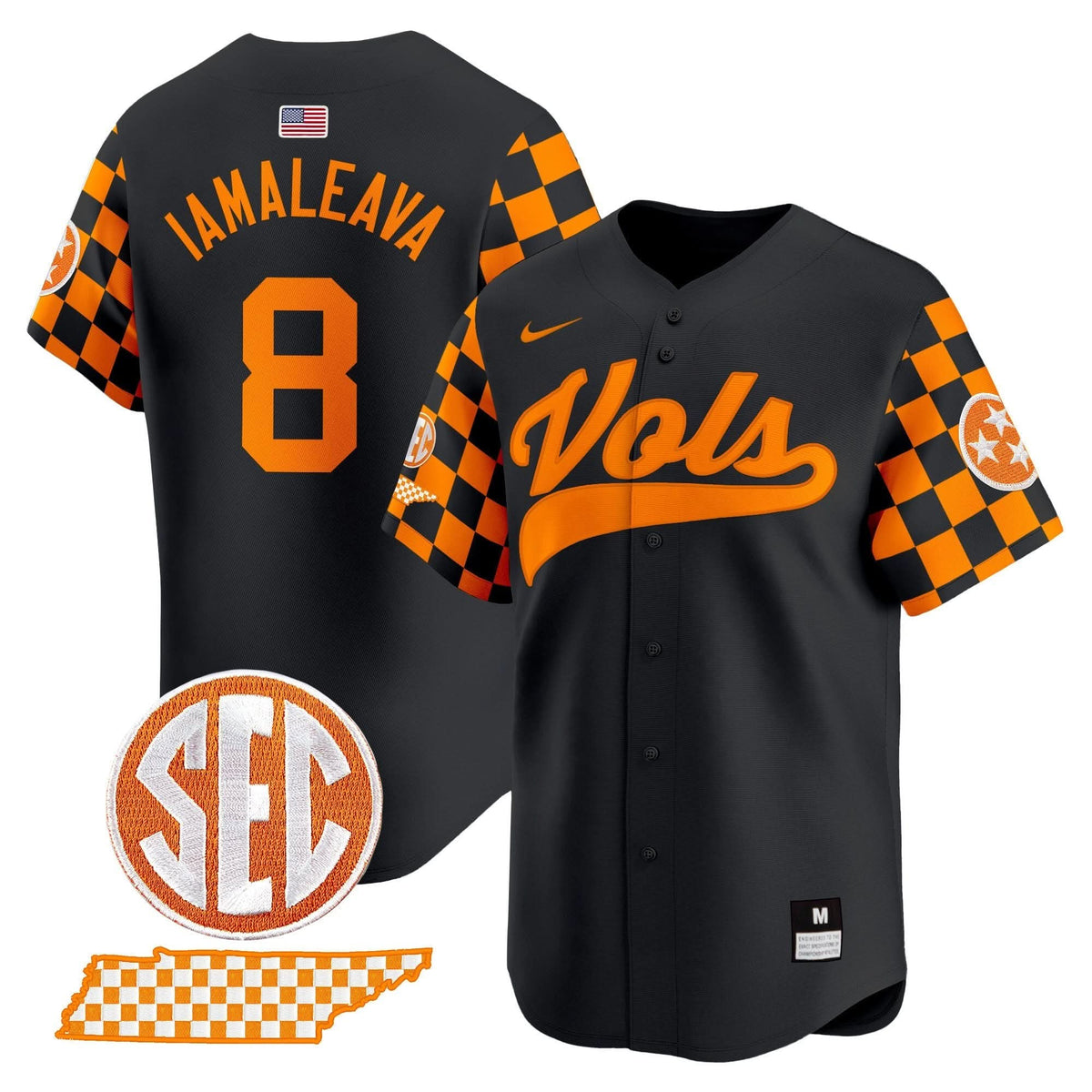 TV Checkerboard 2024 Vapor Premier Limited Baseball Jersey - Stitched