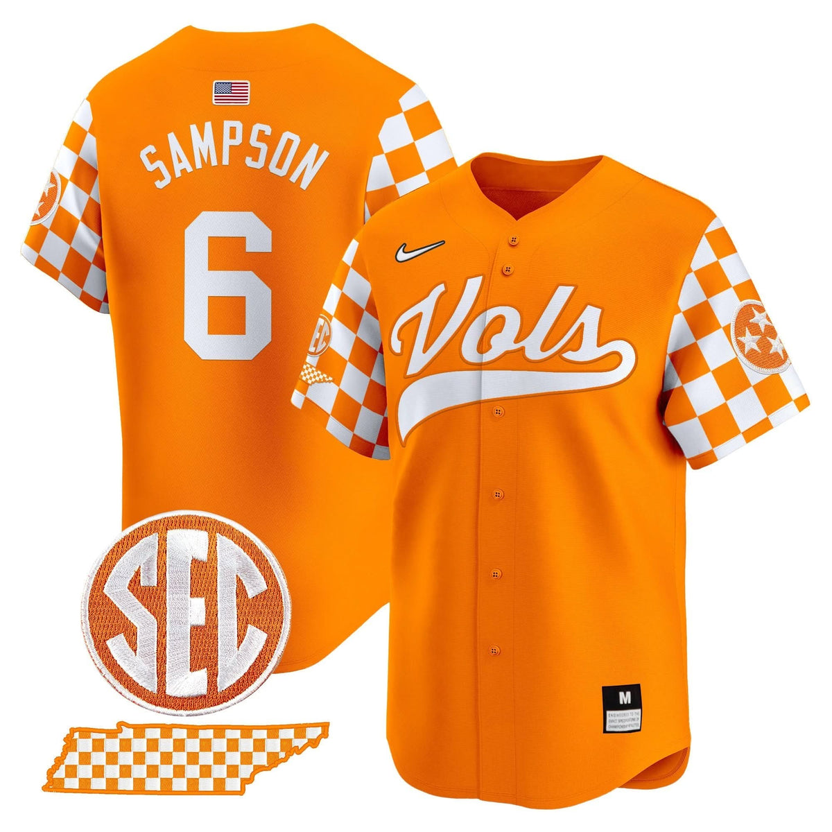 TV Checkerboard 2024 Vapor Premier Limited Baseball Jersey - Stitched