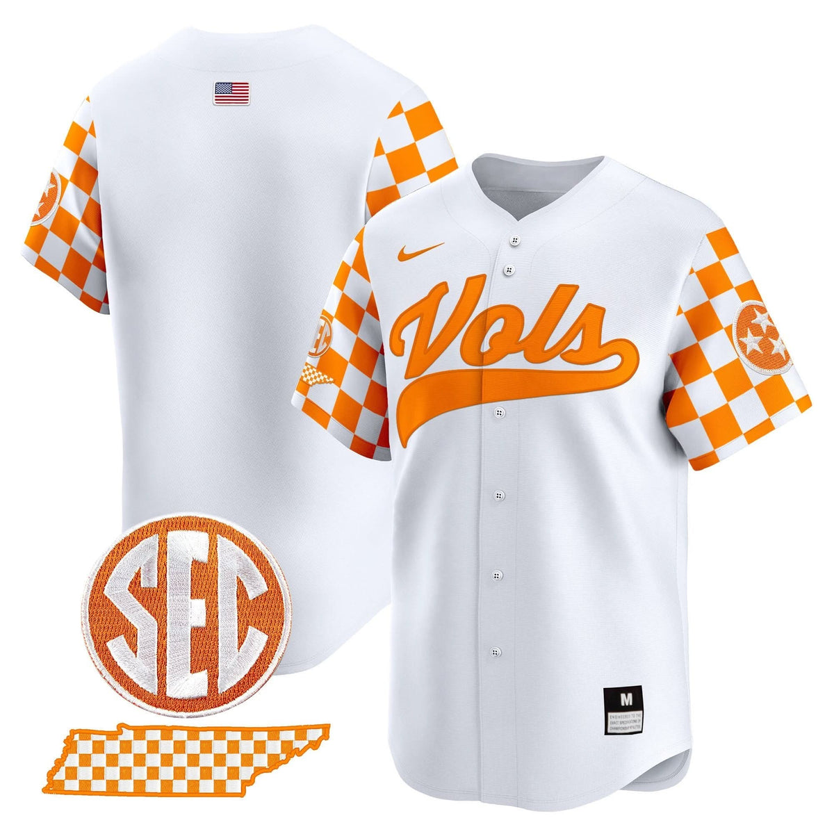 TV Checkerboard 2024 Vapor Premier Limited Baseball Jersey - Stitched