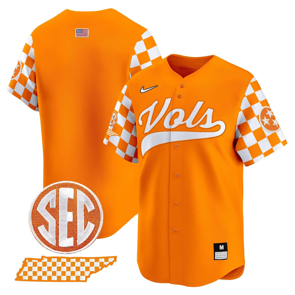 TV Checkerboard 2024 Vapor Premier Limited Baseball Jersey - Stitched