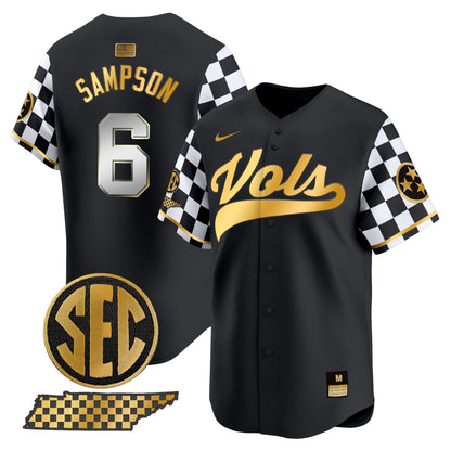 TV Checkerboard 2024 Vapor Premier Limited Baseball Jersey - Stitched
