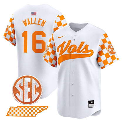 TV Checkerboard 2024 Vapor Premier Limited Baseball Jersey - Stitched