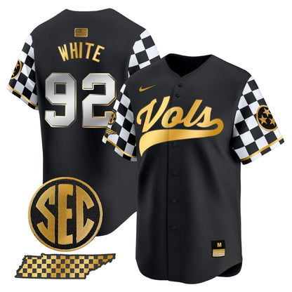 TV Checkerboard 2024 Vapor Premier Limited Baseball Jersey - Stitched