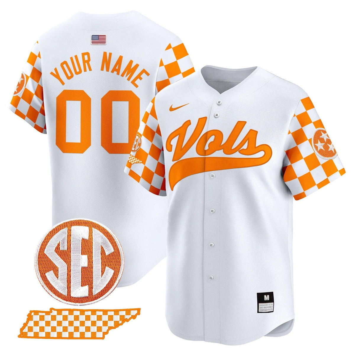 TV Checkerboard 2024 Vapor Premier Limited Baseball Custom Jersey - Stitched