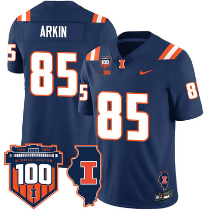 Illinois Football Vapor Jersey
