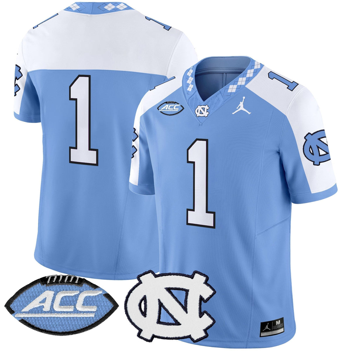 Men's North Carolina Tar Heels 2025 Vapor Limited Jersey - All Stitched