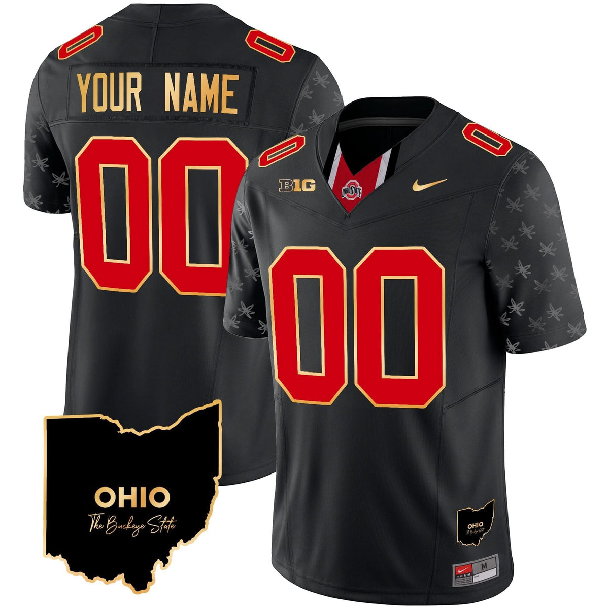 OSB 2024 Home Patch Gold Trim Vapor Limited Custom Jersey V2