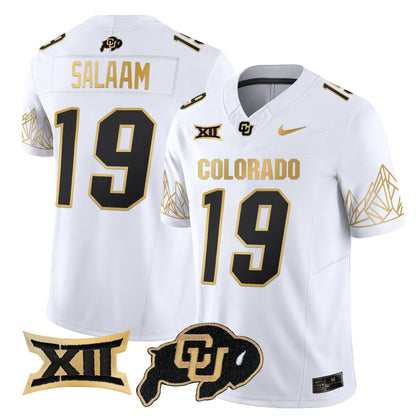 CB Big 12 XII Patch Gold Vapor Limited Jersey