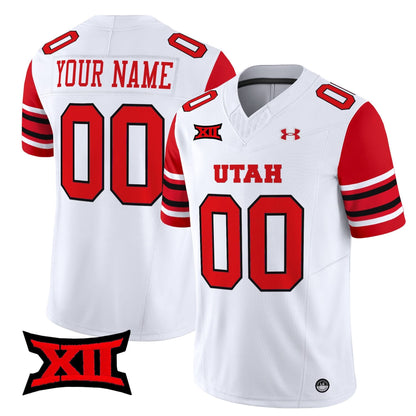 Utah Utes 2025 Vapor Limited Custom Jersey - All Stitched