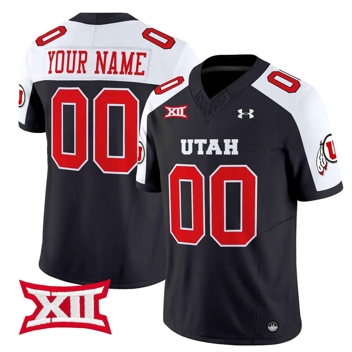 Utah Utes 2025 Vapor Limited Custom Jersey - All Stitched