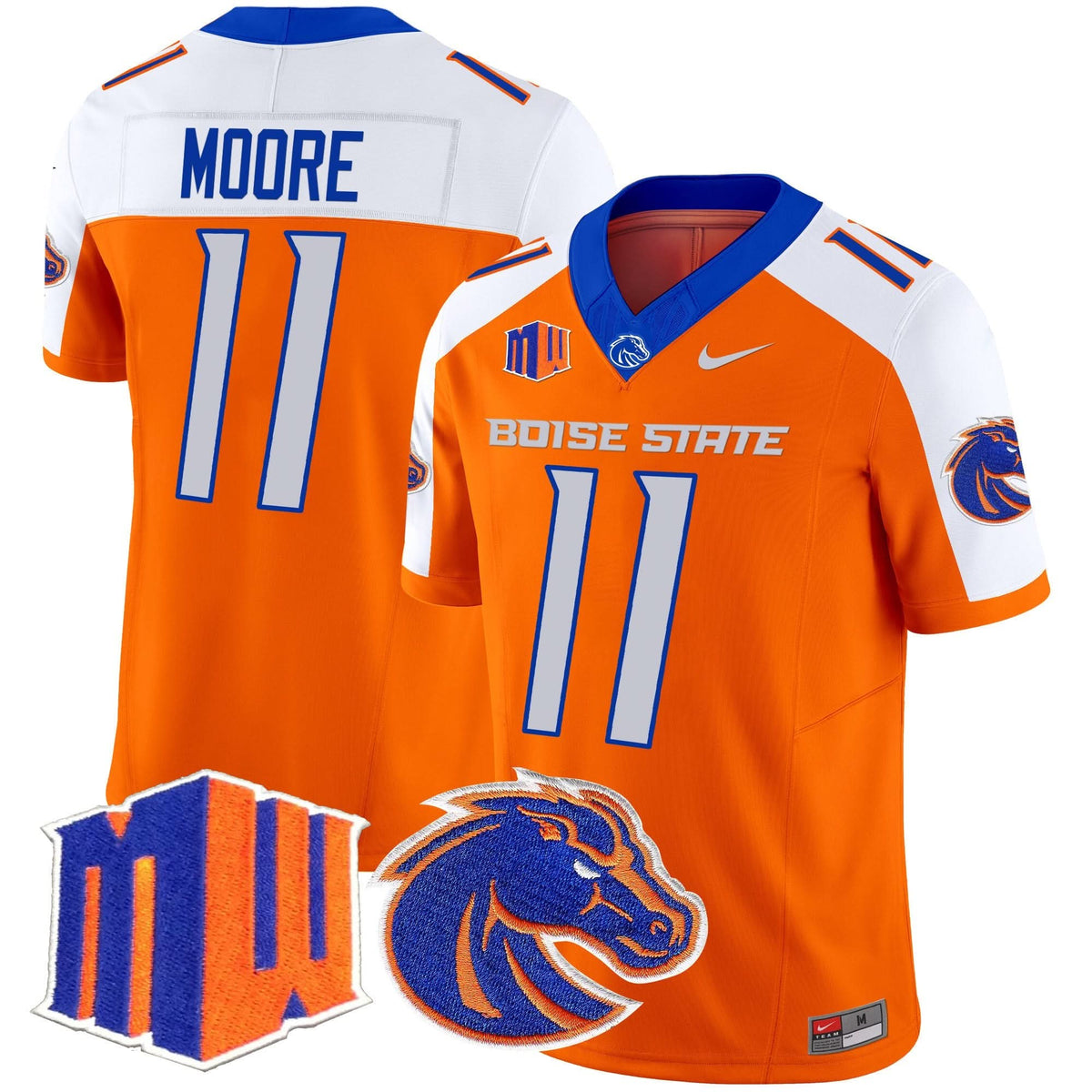 Men's Boise State Broncos 2025 Vapor Limited Jersey - All Stitched