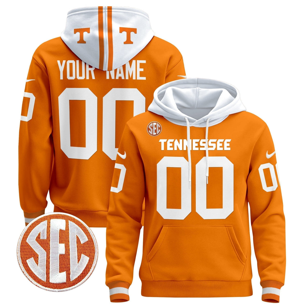 Tennessee Volunteers 2024 Custom Pullover Hoodie
