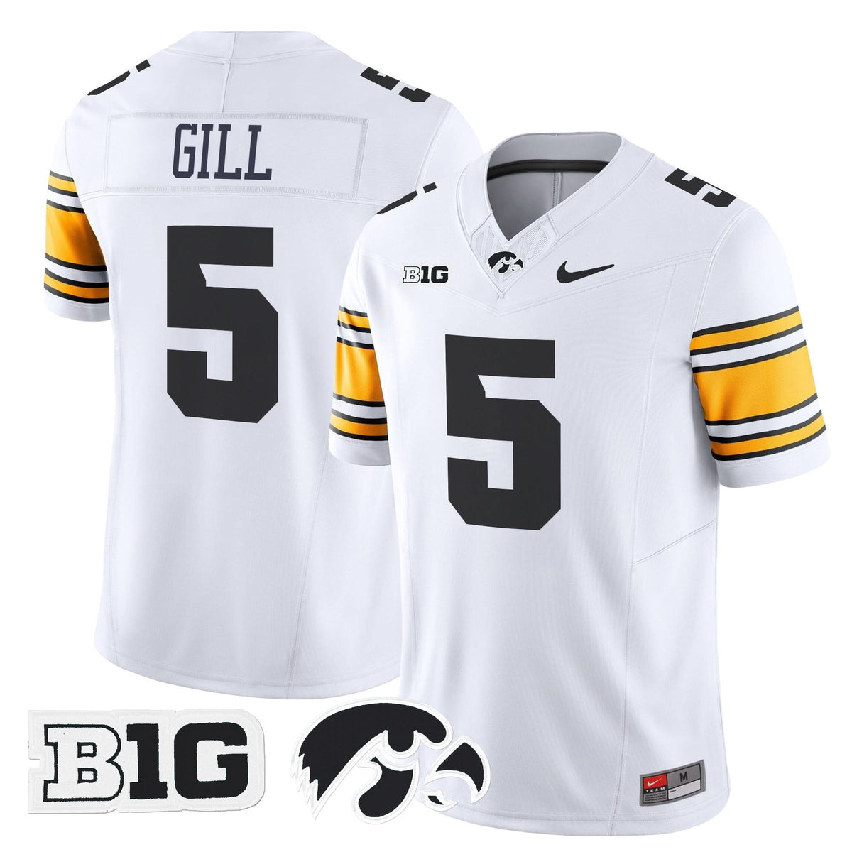 Men's Iowa Hawkeyes 2025 Vapor Limited Jersey - All Stitched