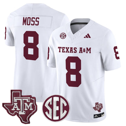 Men's Texas A&M Aggies 2025 Vapor Limited Jersey - All Stitched