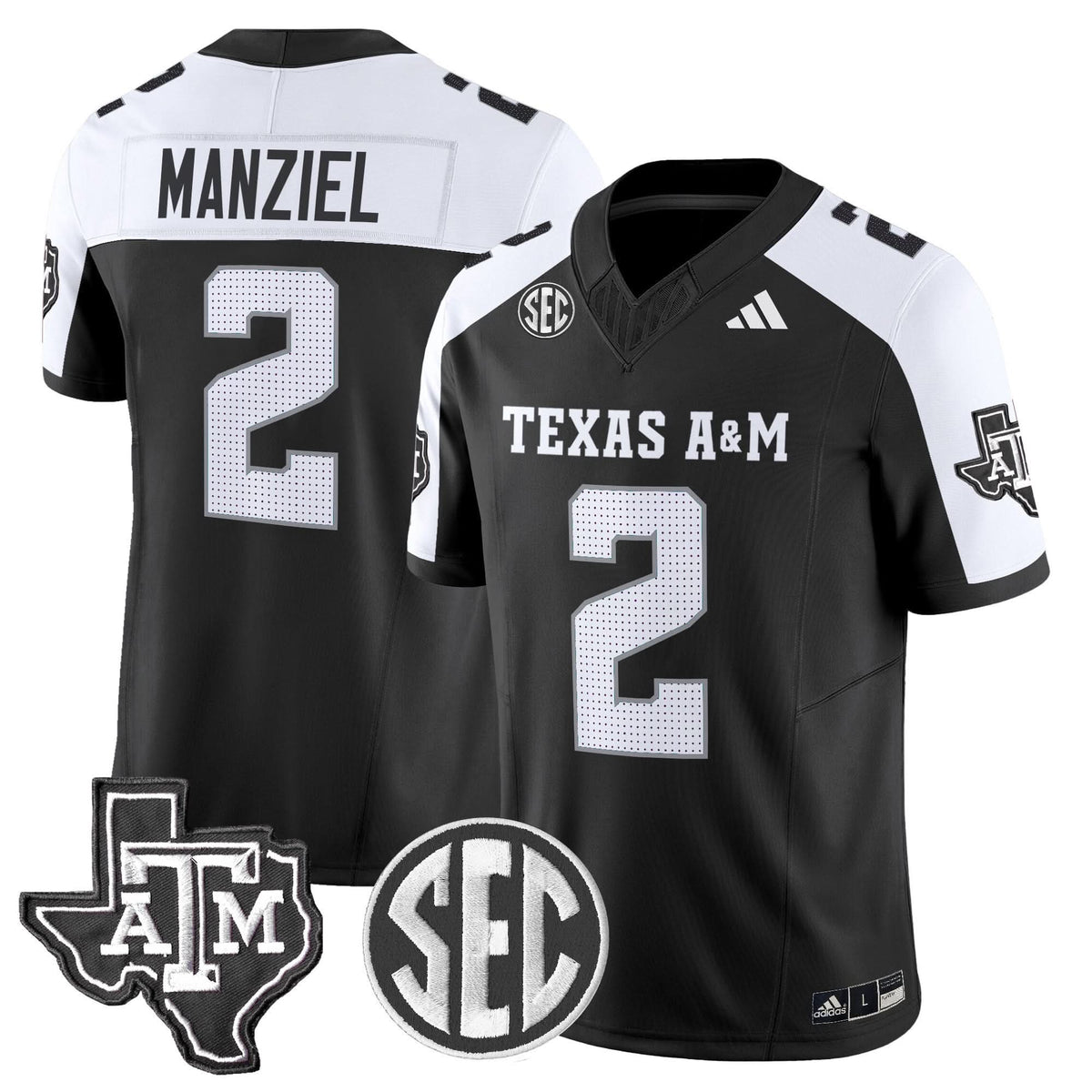 Men's Texas A&M Aggies 2025 Vapor Limited Jersey - All Stitched