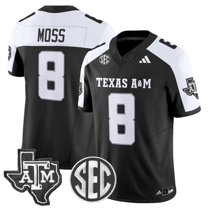 Men's Texas A&M Aggies 2025 Vapor Limited Jersey - All Stitched