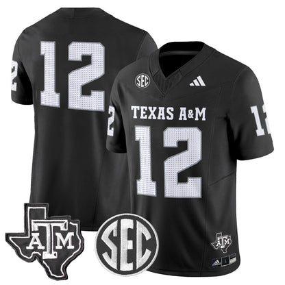 Men's Texas A&M Aggies 2025 Vapor Limited Jersey - All Stitched