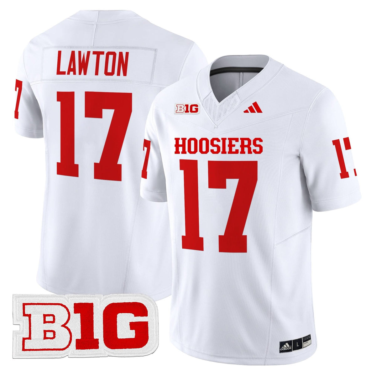 Men's Indiana Hoosiers 2025 Vapor Limited Jersey - All Stitched