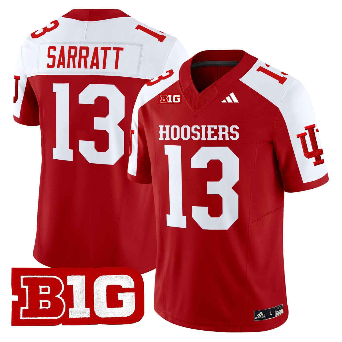Men's Indiana Hoosiers 2025 Vapor Limited Jersey - All Stitched
