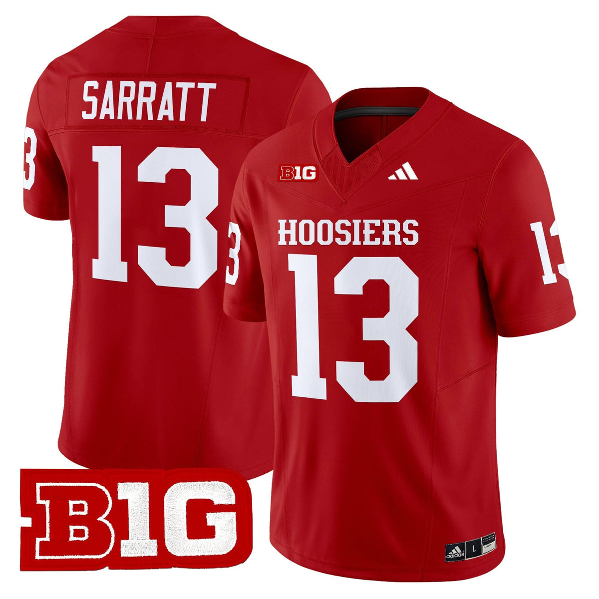 Men's Indiana Hoosiers 2025 Vapor Limited Jersey - All Stitched