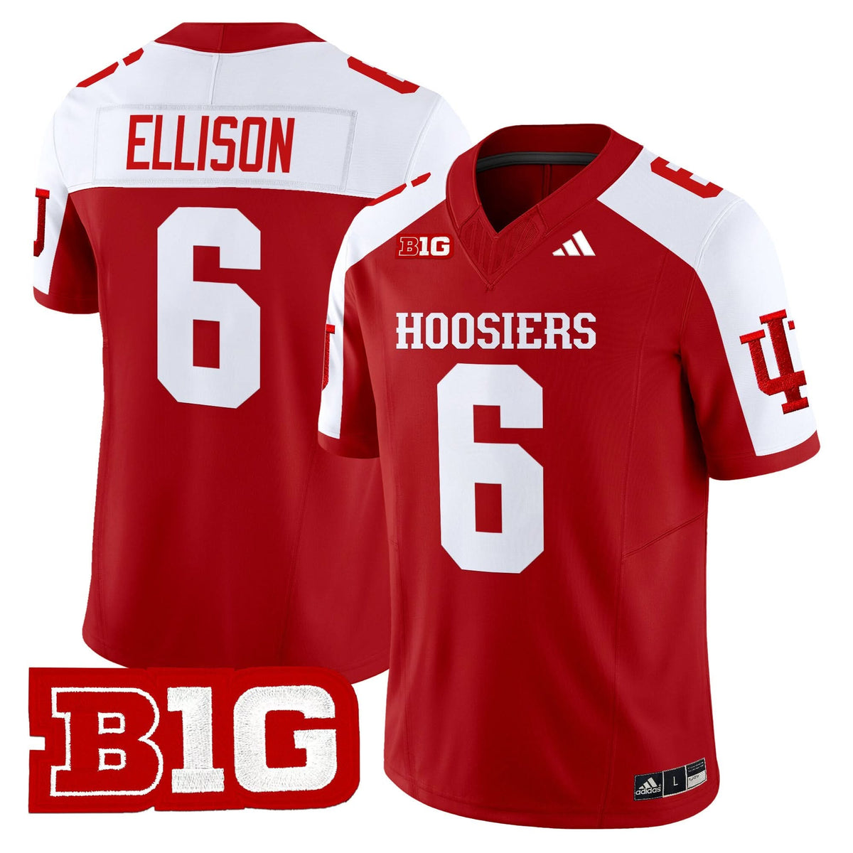 Men's Indiana Hoosiers 2025 Vapor Limited Jersey - All Stitched