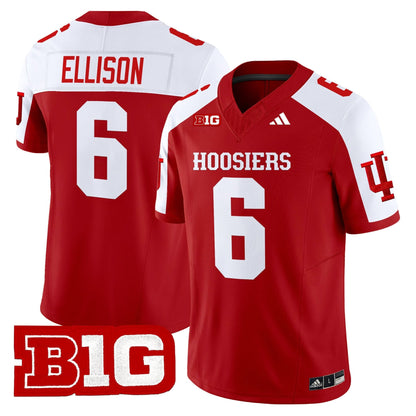 Men's Indiana Hoosiers 2025 Vapor Limited Jersey - All Stitched