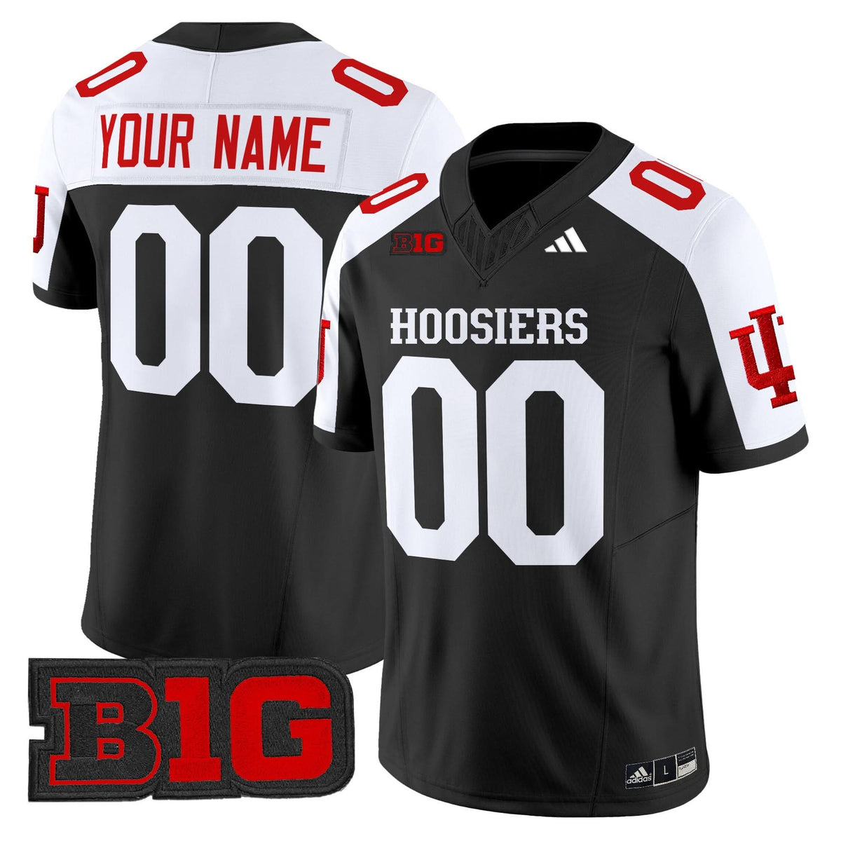 Indiana Hoosiers 2025 Vapor Limited Custom Jersey - All Stitched