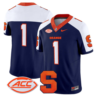Men's Syracuse Orange 2025 Vapor Limited Jersey - All stitched