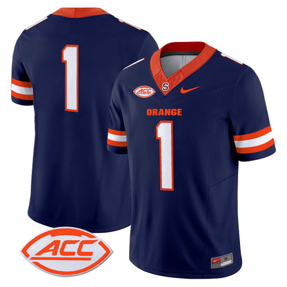 Men's Syracuse Orange 2025 Vapor Limited Jersey - All stitched