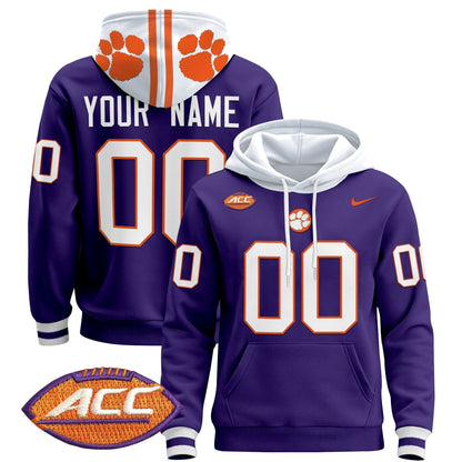 Clemson Tigers 2024 Custom Pullover Hoodie