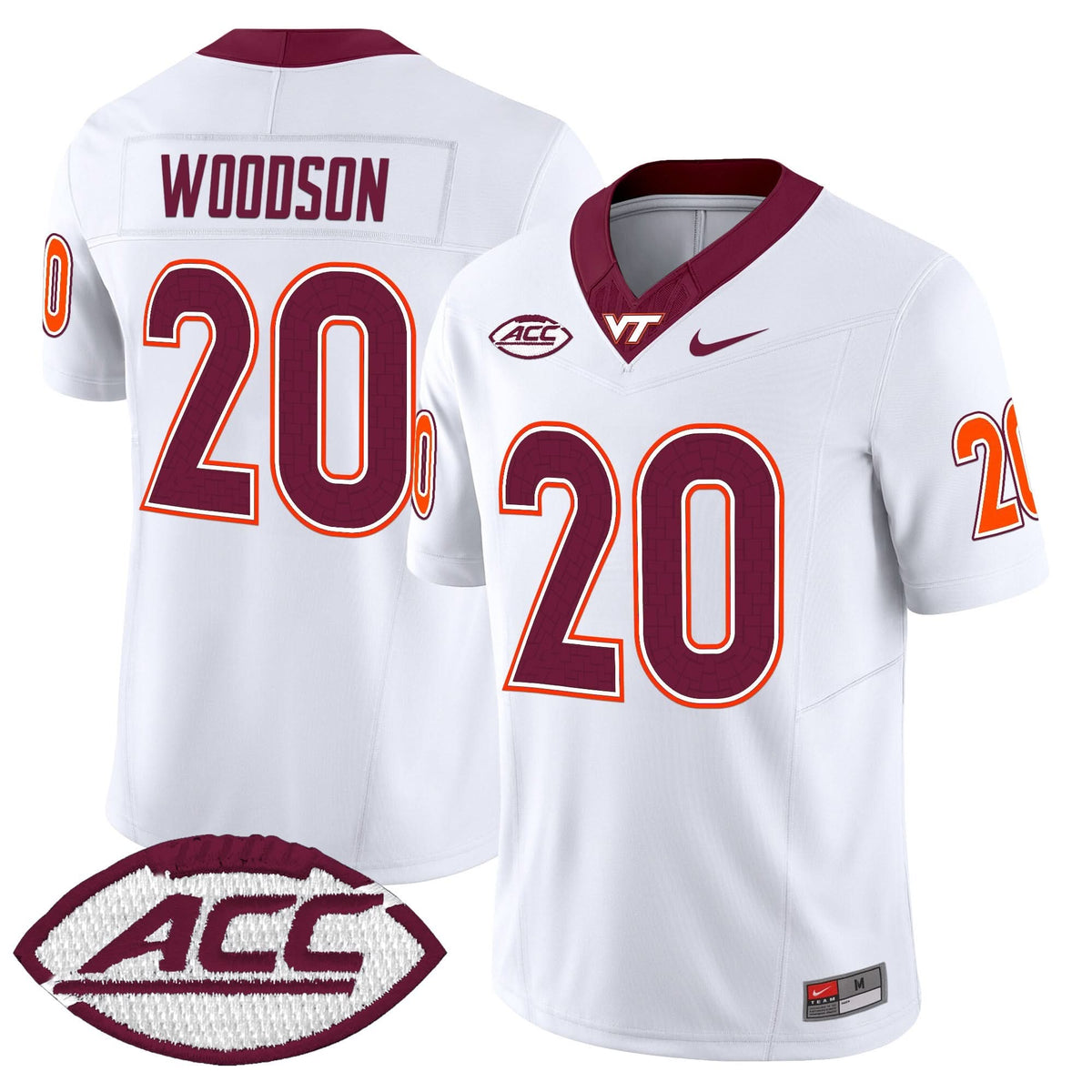 Men's Virginia Tech Hokies 2025 Vapor Limited Jersey - All Stitched