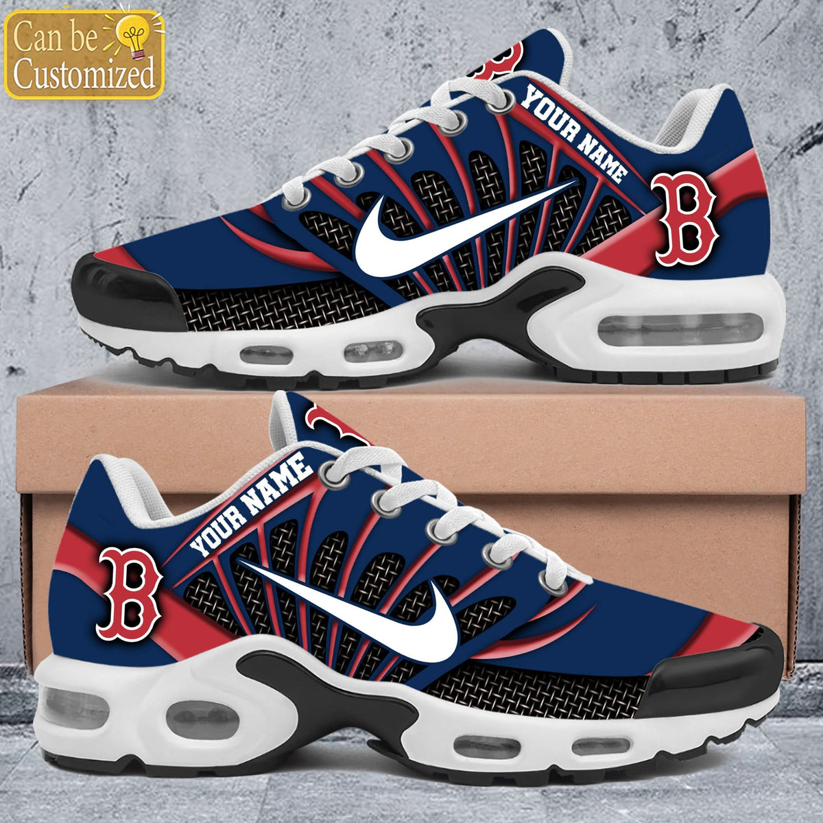Boston Red Sox Premium A951 Shoes Personalized