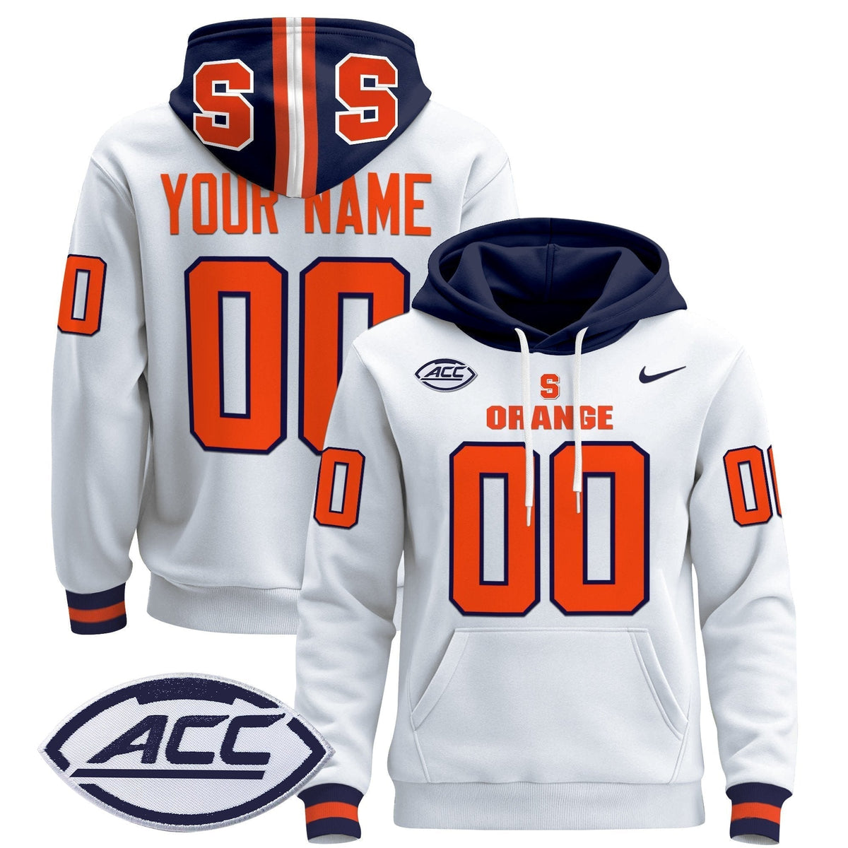 Syracuse Orange 2024 Custom Pullover Hoodie