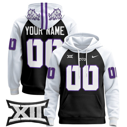 TCU Horned Frogs 2024 Custom Pullover Hoodie