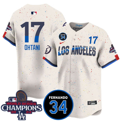 LA LAD - World Series Champions 2024 Jersey - Stitched