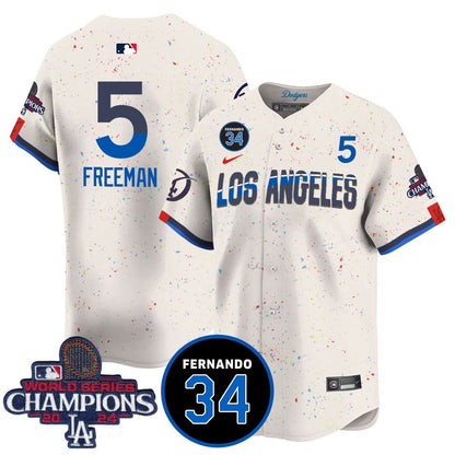 LA LAD - World Series Champions 2024 Jersey - Stitched