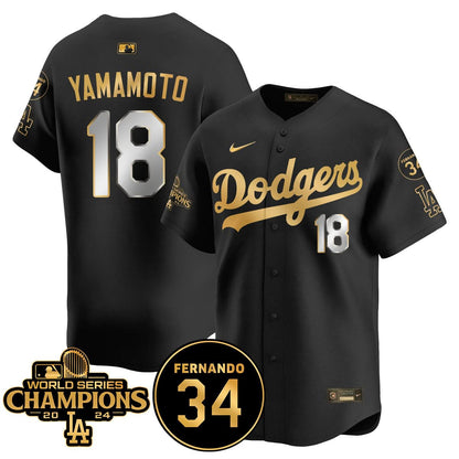 LA LAD - World Series Champions 2024 Jersey - Stitched