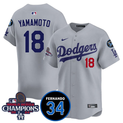 LA LAD - World Series Champions 2024 Jersey - Stitched