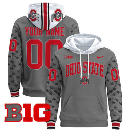 Ohio State Buckeyes 2024 Custom Pullover Hoodie V2