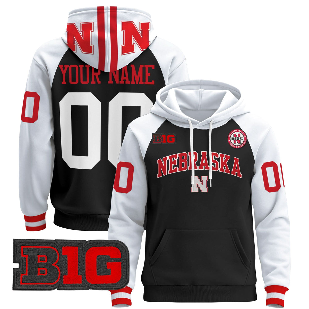 NC 2024 Custom Pullover Hoodie V3 - Stitched